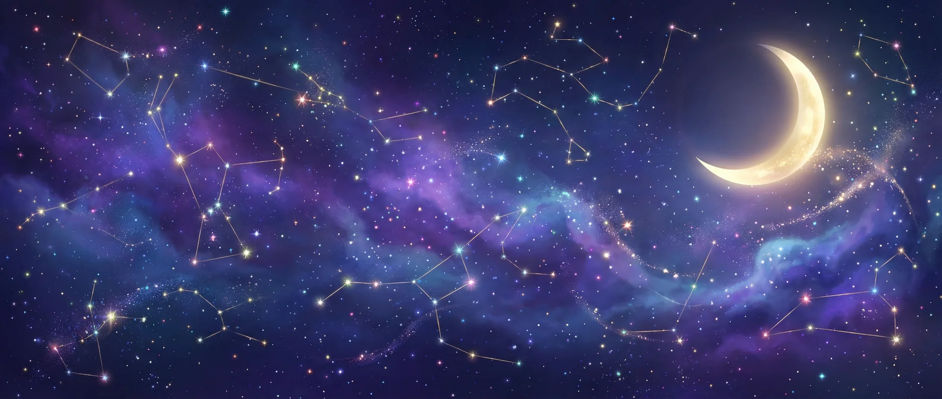星空背景 - 深度开发1V3大豆 | 每日星座运势与塔罗占卜
